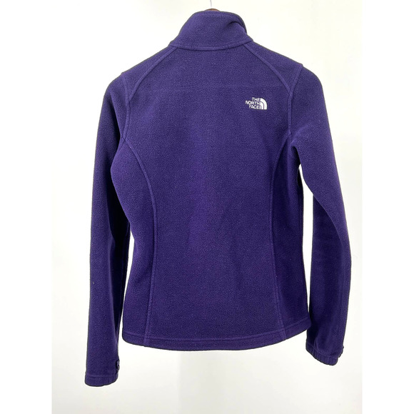 The North Face Purple Fleece Jacket Winter Women's Size S/P - Picture 2 of 7
